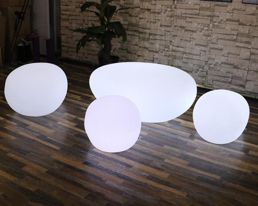 Outdoor LED stone lamp