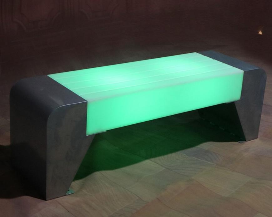LED park bench